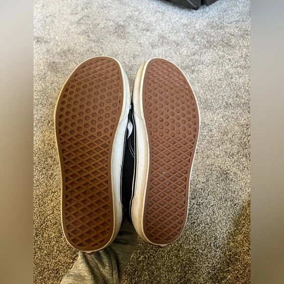 Men’s black Vans size 8.5 - Picture 4 of 5